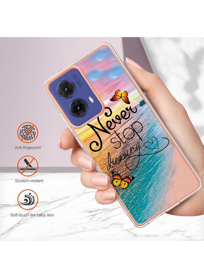 S-TOP Case For Motorola Moto G85 Electroplating IMD TPU Phone Case - Image 5