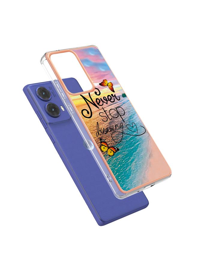 S-TOP Case For Motorola Moto G85 Electroplating IMD TPU Phone Case - Image 3