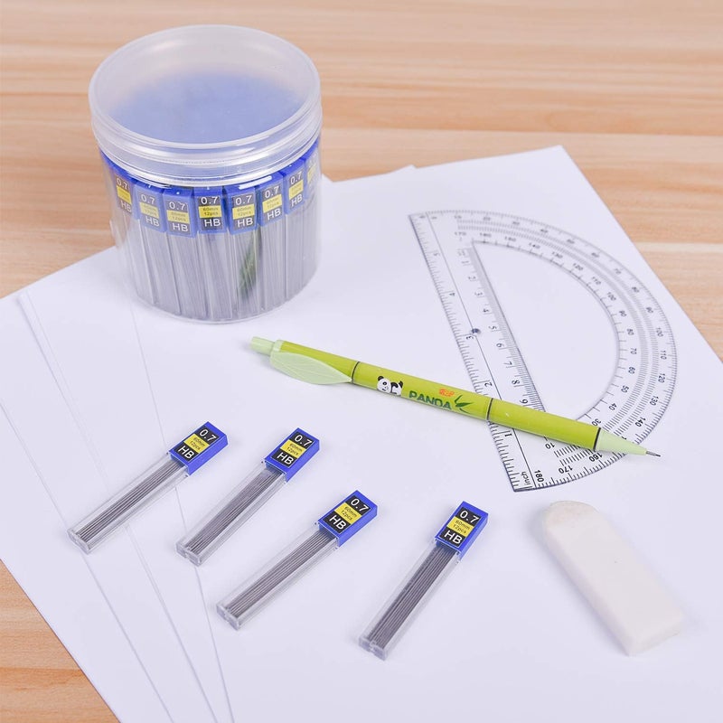 Morepack 840 Pieces Lead Refills,0.7 mm HB,Break Resistant Mechanical Pencil Refills,70 Tubes (840 Pieces) - Image 4