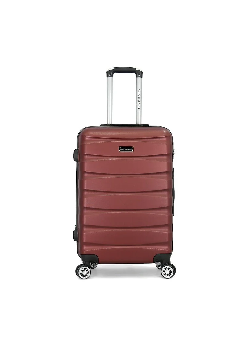 جيوردانو Giordano Luggage Bags Hardside Spinners Trolley 3 PCS Set,Burgundy