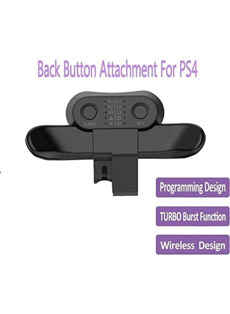 Luckam حزمة سترايك لجهاز تحكم PS4، ملحق زر خلفي لجهاز التحكم، دبابيس لجهاز PS4 للألعاب الاحترافية في FPS&TPS - Image 3