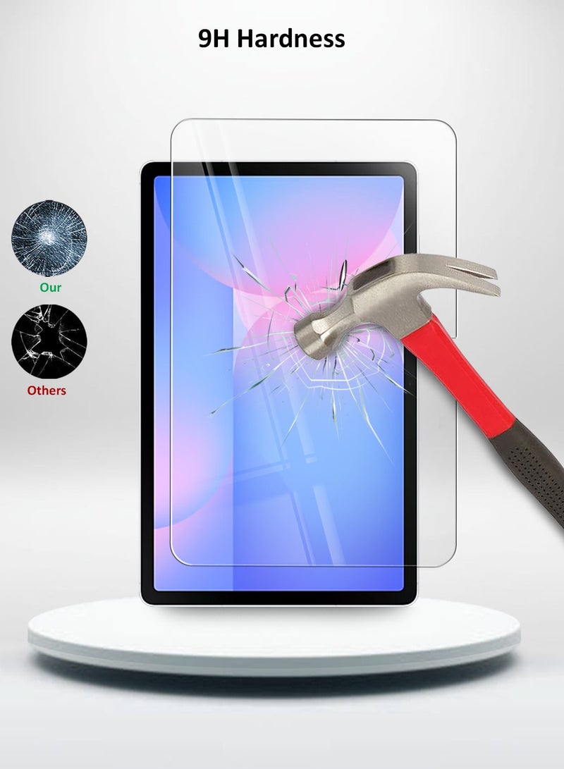 Techie HD Tempered Glass Screen Protector for Samsung Galaxy Tab S11 /Tab S10 FE 2025/ Tab S9 FE 10.9"/ Tab S9 2023/ Tab S8 2022/ Tab S7 2020 11" - Anti Reflection Anti Bubbles 9H Hardness 0.33 mm Rounded Edges Easy Installation - Image 3
