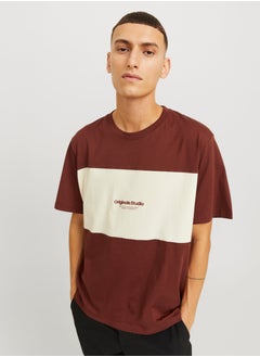 JACK & JONES Jorvesterbro Block Tee Short Sleeve  Crew Neck T-Shirt  - Image 3