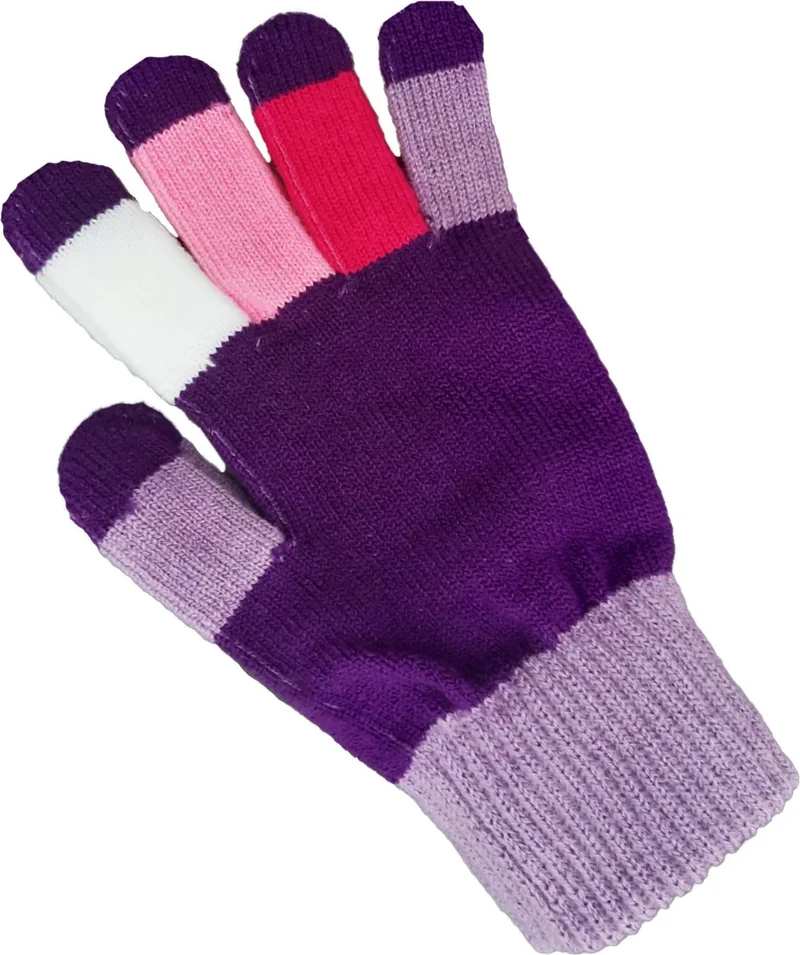 Hepsine Rakip Rivaling All Girls Boys Knitwear Gloves Winter Knitted Colorful Unisex