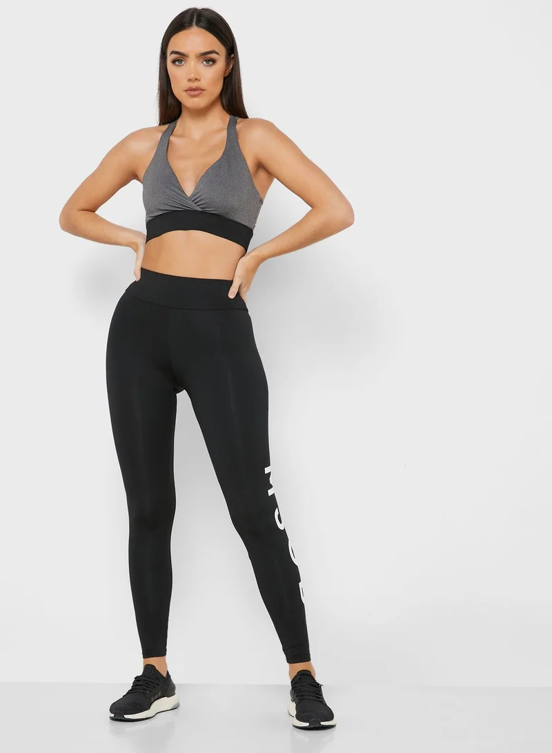 Missguided Cropped Top & Leggings Set