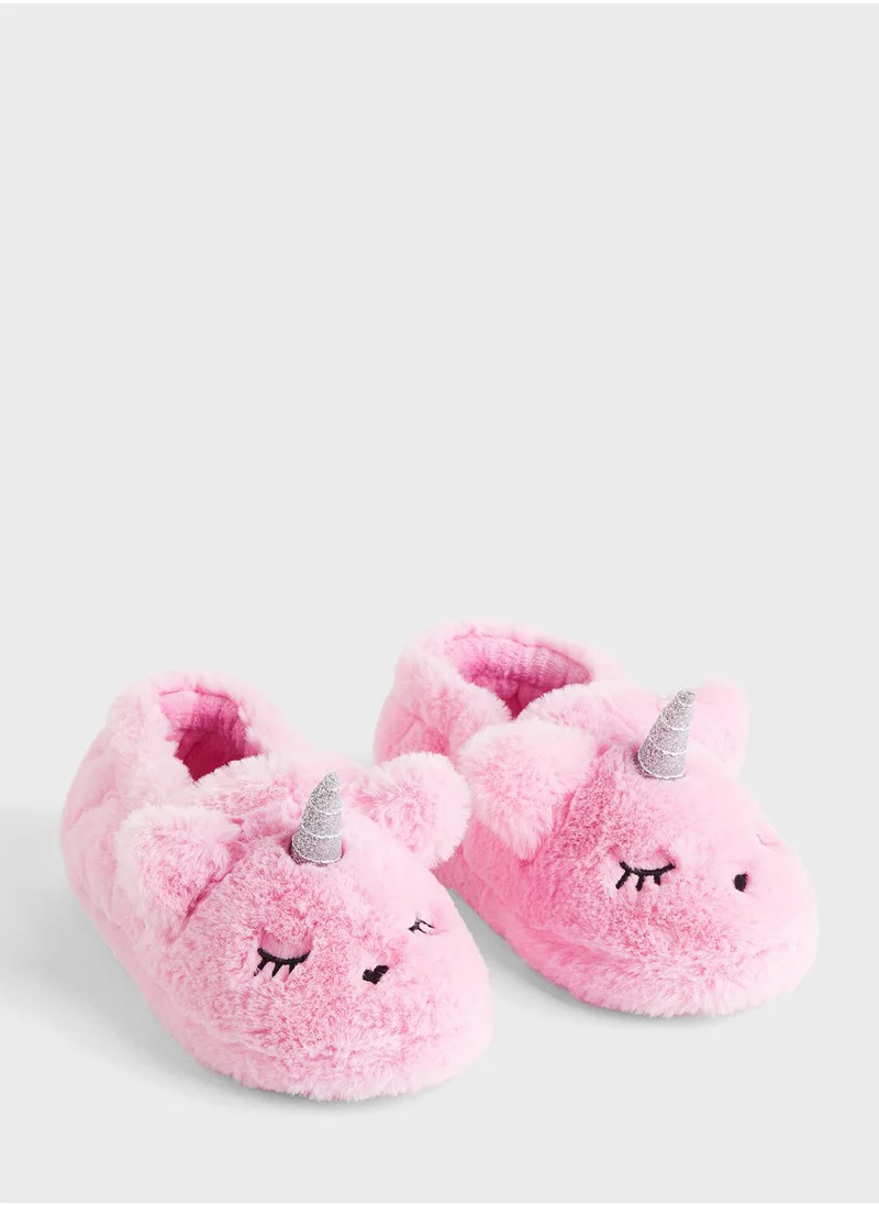 H&M Kids Appliqued Slippers