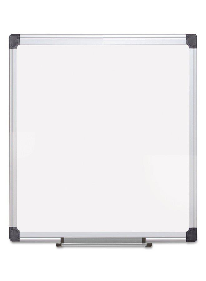 ريج لوحة كتابة قابلة للمسح الجاف من البورسلين MasterVision CR0601170MV، مقاس 24 × 36 بوصة، إطار من الألومنيوم الأبيض - Image 5