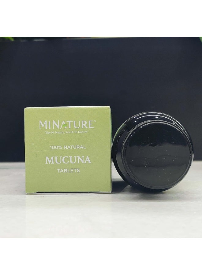 minature Mucuna tablets  | Pure & Natural herb | Free from chemical & Preservative| Plant Based Gluten Free |90 Tablet, 45 Days Supply 1000mg - Image 1