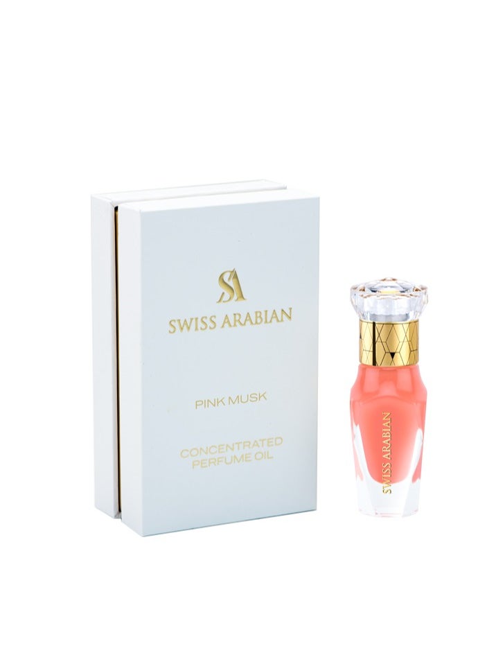 SWISS ARABIAN Pink Musk Perfume Oil 12ml 