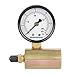 MEASUREMAN MEASUREMAN Measureman 2" Steel Gas Pressure Test Gauge Assembly, 3/4" FNPT Connection, 0-30 psi/kpa, -3-2-3% Accuracy  - Image 2
