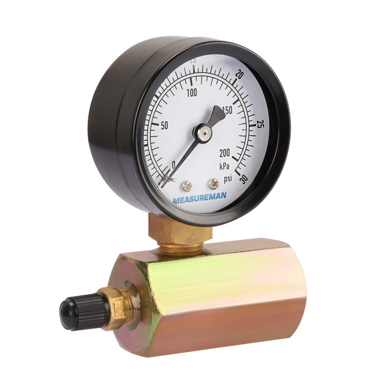 MEASUREMAN MEASUREMAN 2" Steel Gas Pressure Test Gauge Assembly - Image 2