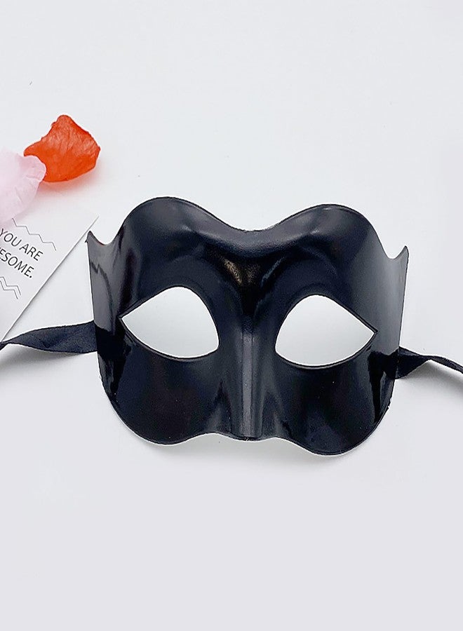 Soochat Men's Masquerade Mask Venetian Party Mask Half Face Masks for Halloween Cosplay Party Costume Accessories - Image 3