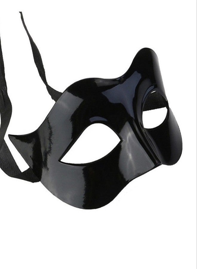 Soochat Men's Masquerade Mask Venetian Party Mask Half Face Masks for Halloween Cosplay Party Costume Accessories - Image 2