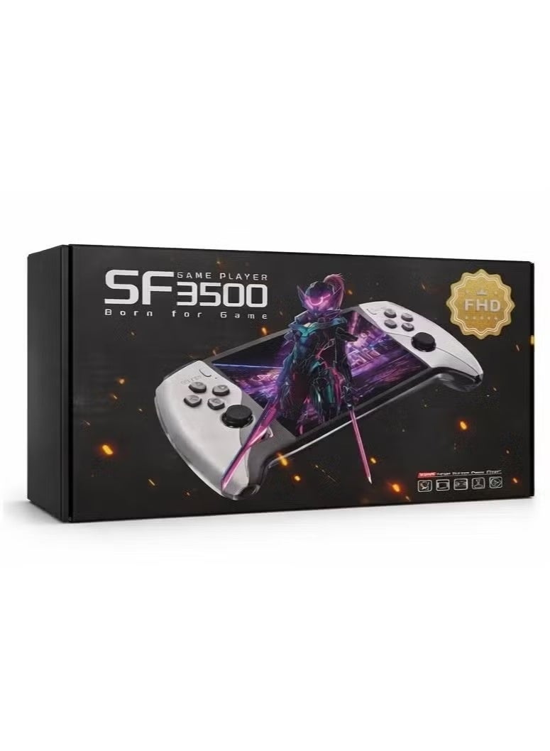 جهاز ألعاب محمول SF3500، شاشة IPS مقاس 5 بوصات، عصا تحكم مزدوجة، إخراج FHD ودعم الوسائط المتعددة - Image 3