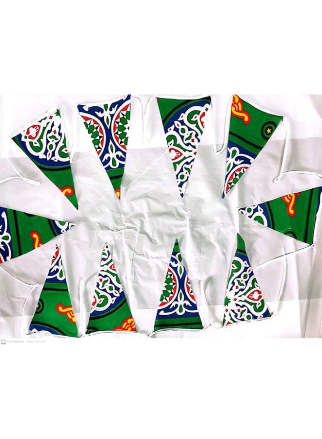 غصن زينة رمضان من القماش بطول 5 أمتار بأشكال متنوعة - Image 2