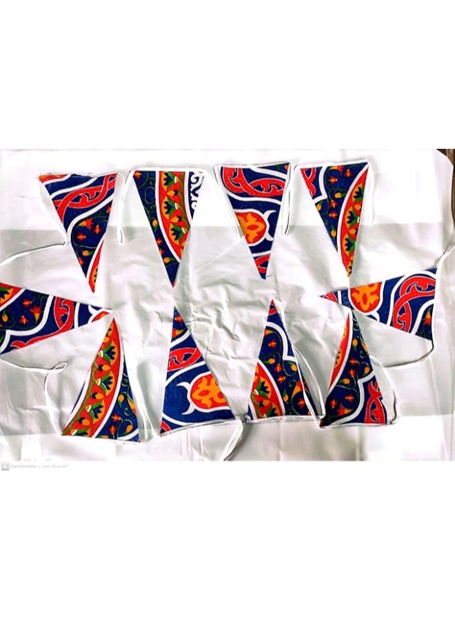 غصن زينة رمضان من القماش بطول 5 أمتار بأشكال متنوعة - Image 3