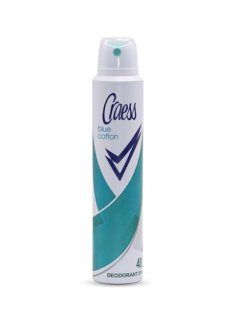 Cress Deodorant Spray Blue Cotton 48h 200ml