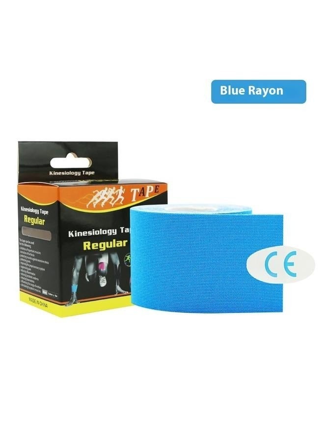 Generic Muscle Tape 5cm x 5m Sports Tape Kinesiology Tape Cotton Elastic Adhesive Muscle Bandage Care Physio Strain Injury Support1  - Image 1