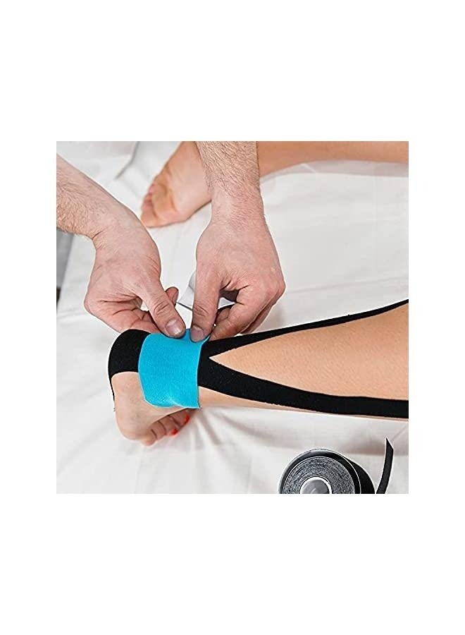 Generic Muscle Tape 5cm x 5m Sports Tape Kinesiology Tape Cotton Elastic Adhesive Muscle Bandage Care Physio Strain Injury Support1  - Image 3