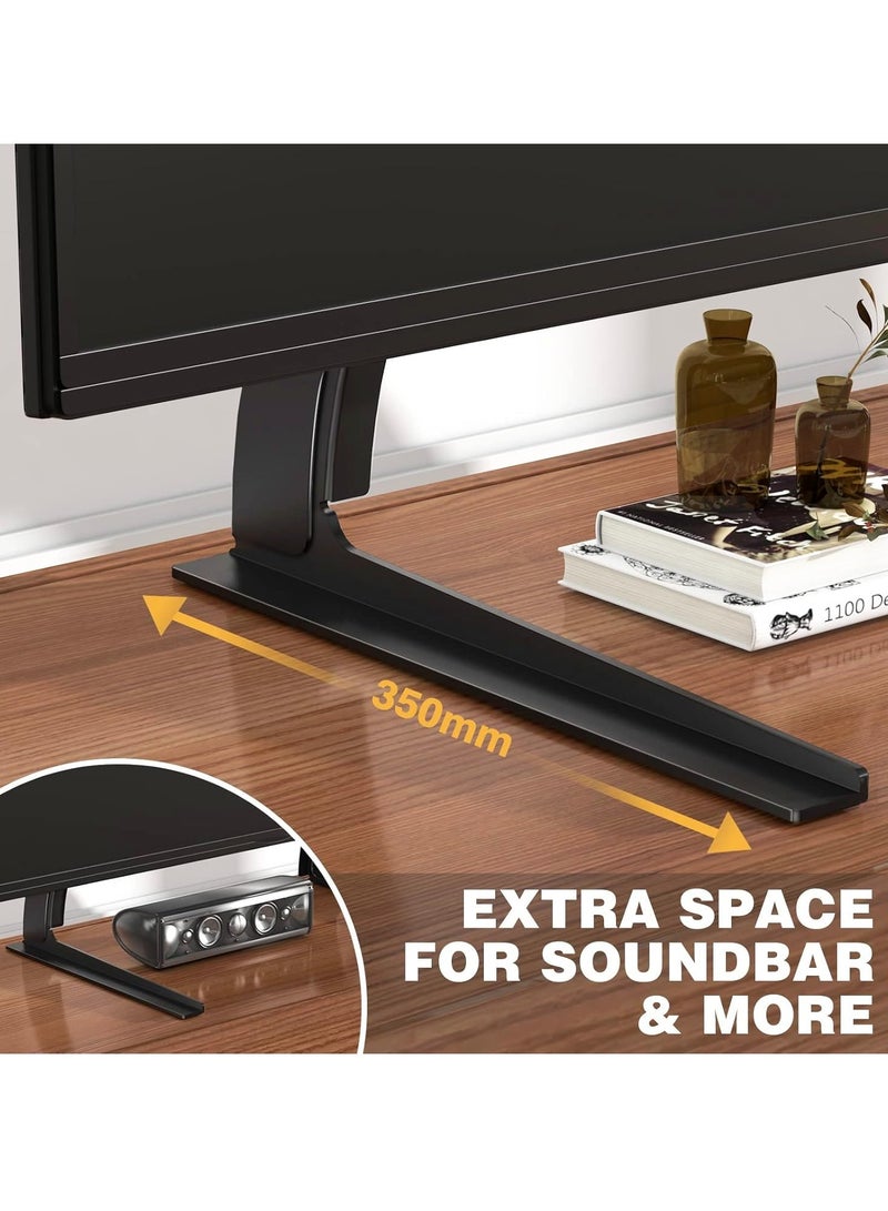 TIGER Universal TV Stand Base – Height Adjustable TV Legs for Most 32-55 Inch LCD/LED Flat Screen TVs, Tabletop Pedestal Stand, Max VESA up to 800x400mm  - Image 3