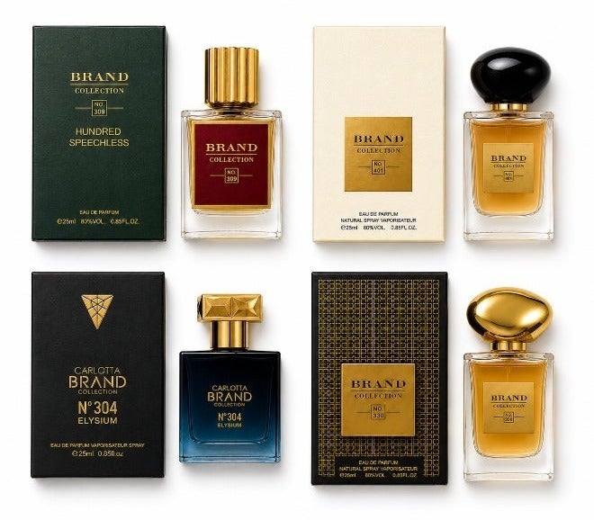 براند كوليكشون مجموعه عطور براند كوليكشون مكونه من 4 قطع 25  مل - Image 1