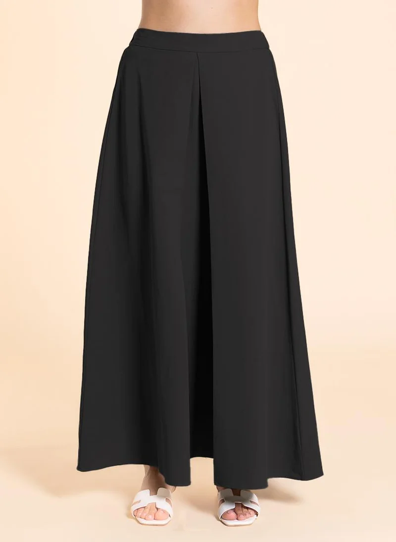 شايبس MAXI A-LINE COTTON SKIRT