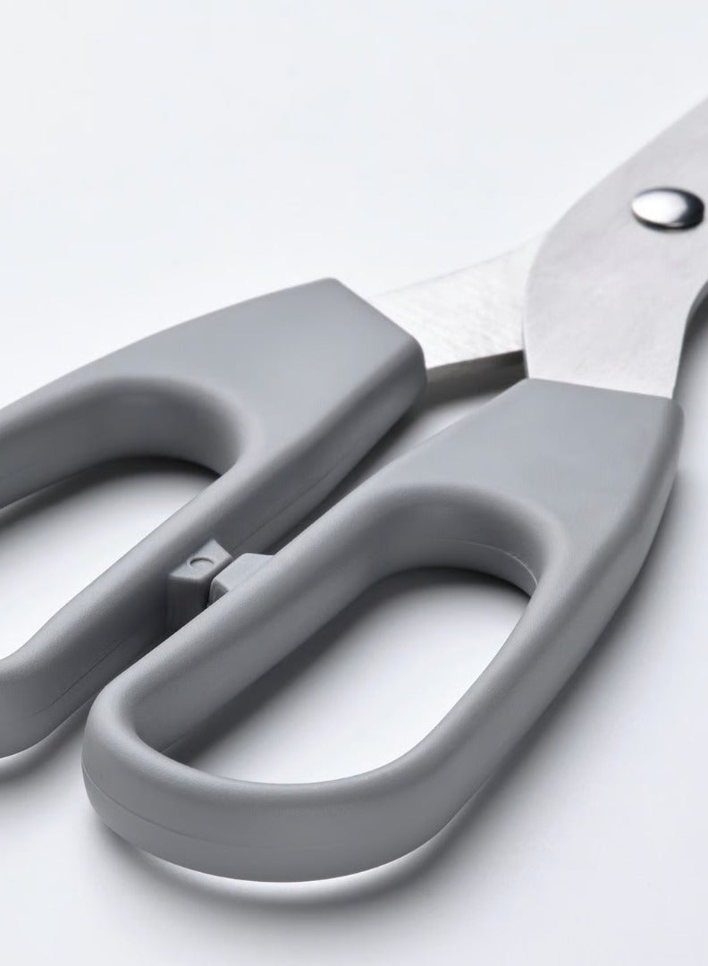 Baitique Scissors, Set of 2, Stainless Steel Grey/Grey-Turquoise - Image 4