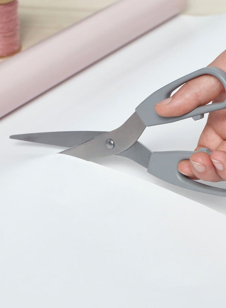 Baitique Scissors, Set of 2, Stainless Steel Grey/Grey-Turquoise - Image 5