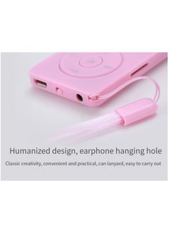 M MIAOYAN مشغل الموسيقى الرياضي M MIAOYAN Mini Walkman MP3 MP4 للطلاب مع شاشة وبطاقة قابلة للإدراج (أحمر)  - Image 3