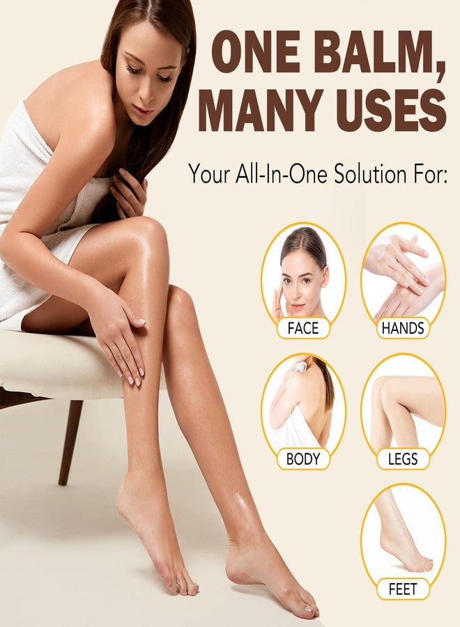 HUALIJIA Beef Tallow for Skin, Tallow and Honey Balm (3.5oz), Tallow Face Moisturizer, Natural Organic Grass-Fed Beef Tallow Balm with Raw Honey Moisturizing Blam for Body, Safe for All Skin Types - Image 5