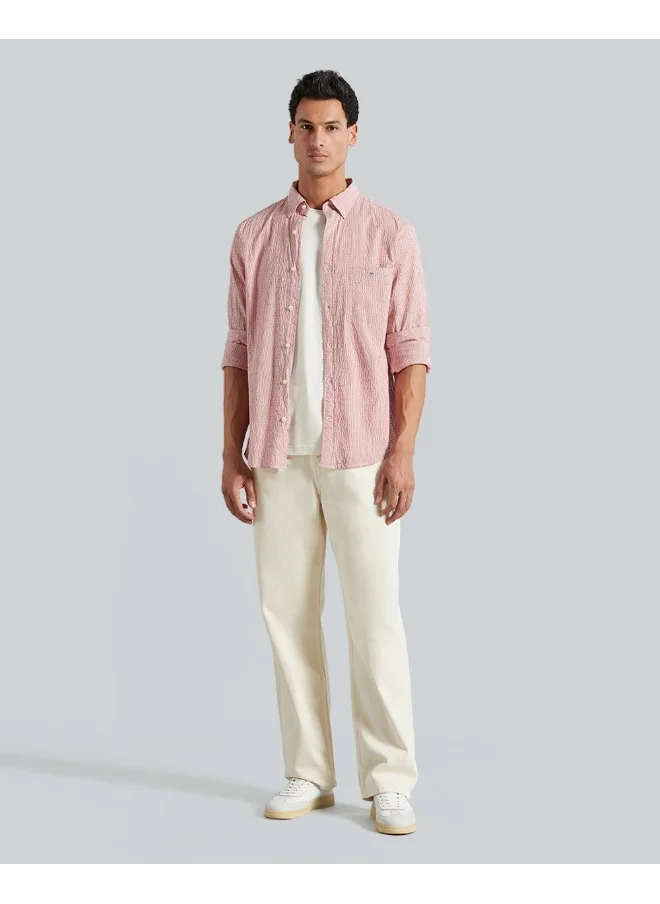 GANT Regular Fit Seersucker Stripe Shirt