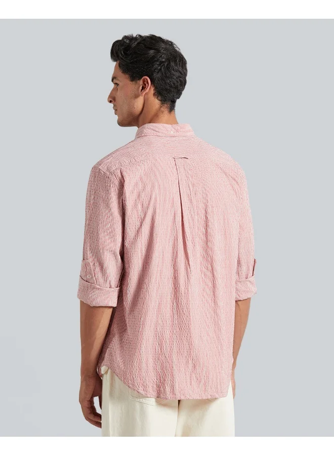 GANT Regular Fit Seersucker Stripe Shirt