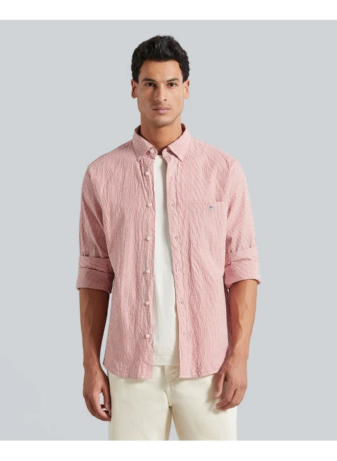 GANT Regular Fit Seersucker Stripe Shirt