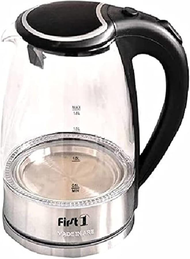 First1 Glass Kettle - (1.8L, 2200 Watt) - F6100