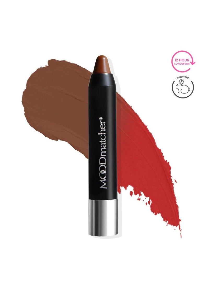 MOODmatcher Twist Stick Lipstick Brown - Image 1