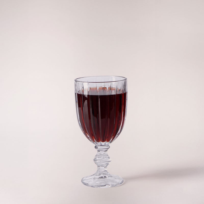 La Mesa 6 pcs ribbed juice glass 8.1*8.1*16.5 cm - Image 3