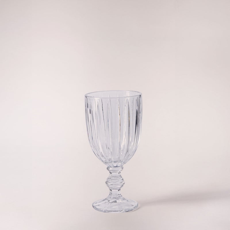 La Mesa 6 pcs ribbed juice glass 8.1*8.1*16.5 cm - Image 2