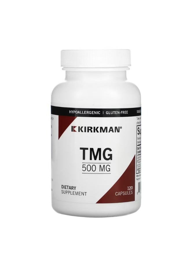 Kirkman Labs TMG  500 mg 120 Capsules  - Image 1