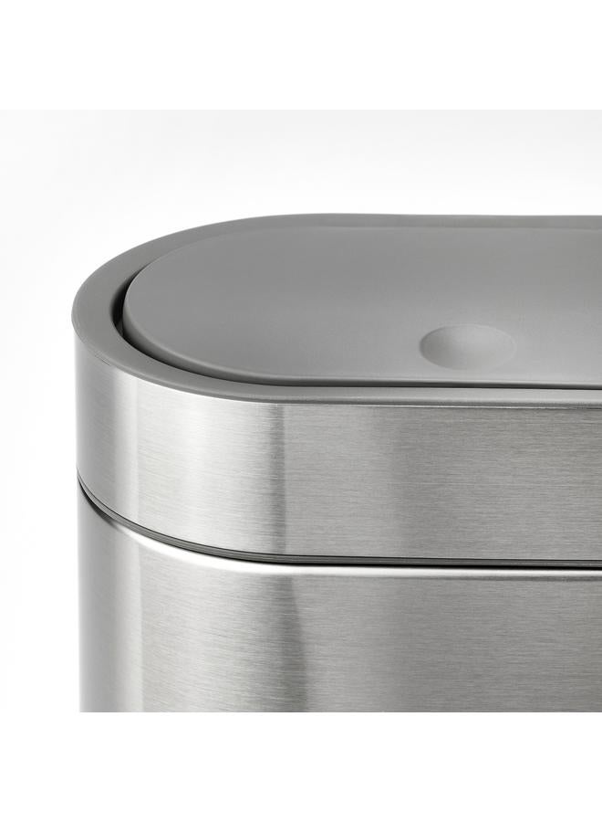 زبون سلة مهملات بغطاء علوي من الفولاذ المقاوم للصدأ، سعة 4 لتر - Image 5