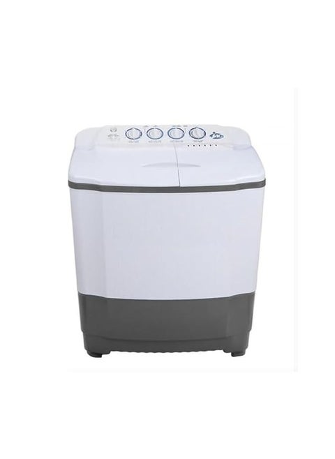 Jac NGWM-108Half Automatic Top Loading Washing Machine - 10kg- White