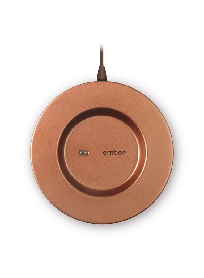 Ember كوستر شحن إمبر 2، شحن لاسلكي للاستخدام مع كوب إمبر الذكي للتحكم في درجة الحرارة، نحاسي - Image 1
