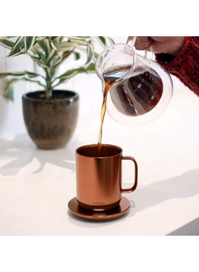 Ember كوستر شحن إمبر 2، شحن لاسلكي للاستخدام مع كوب إمبر الذكي للتحكم في درجة الحرارة، نحاسي - Image 3