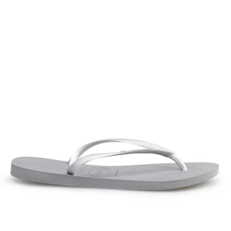 havaianas Havaıanas Flip Flops Daily Women's Slippers Gray Leather
