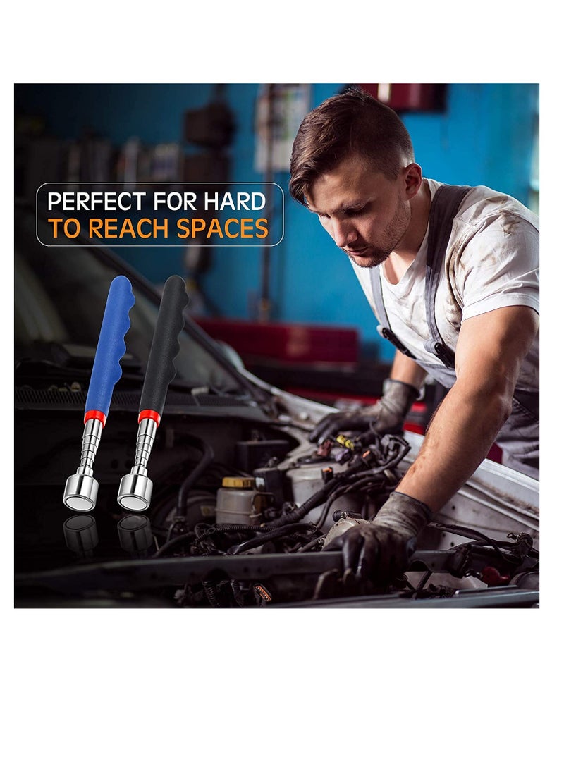 Telescoping Magnet Tool 20 Lbs Magnetic Pickup 30 Inch Stick Gadget for Men Suitable Birthday Father's Day - Image 3