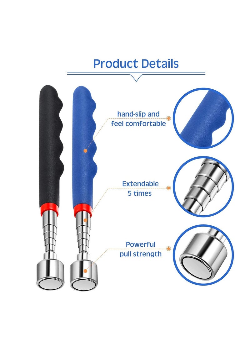 Telescoping Magnet Tool 20 Lbs Magnetic Pickup 30 Inch Stick Gadget for Men Suitable Birthday Father's Day - Image 5
