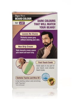 Bigen Bigen Beard Colour for Men, Ammonia-Free Formula with Aloe Extract and Olive Oil, 101 Natural Black  - Image 5