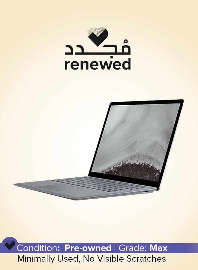 Microsoft Renewed - Surface Laptop 2 With 13.5-Inch TOUCH Display,Intel Core i5 Processor/8th Gen/16GB RAM/512GB SSD/Intel UHD Graphics 620 English silver - Image 1