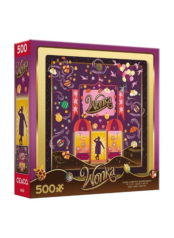 Ceaco Ceaco - Wonka - Chocolate Fantasy - 500 Piece Jigsaw Puzzle  - Image 2