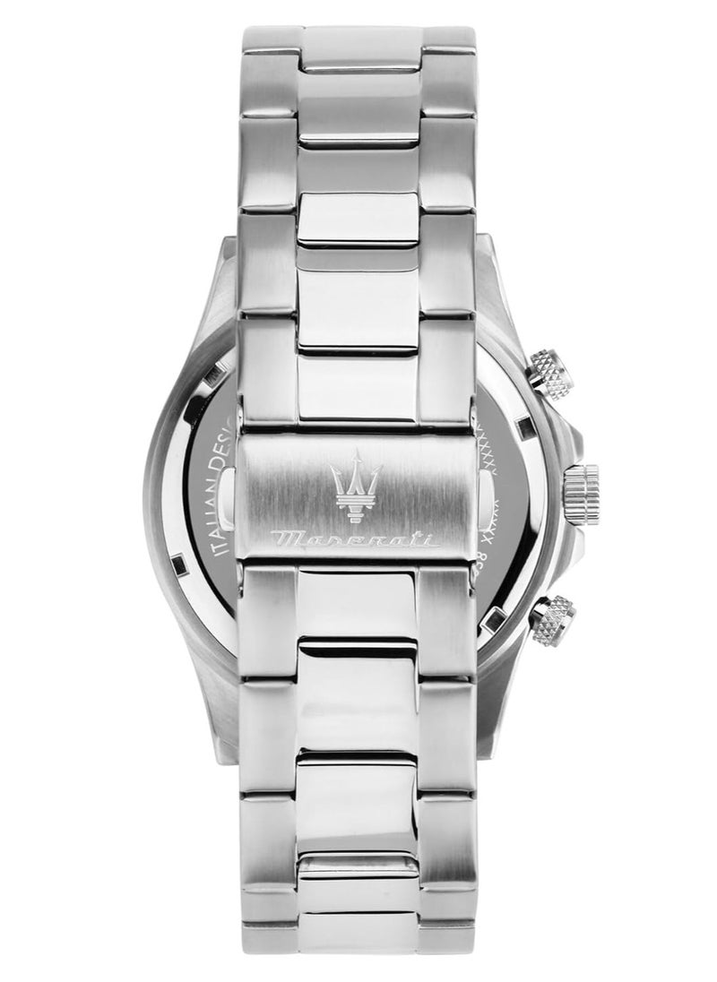 Maserati Maserati R8873600008 Lifestyle Chronograph Date Small Seconds Analog Dial Color Black Watches for Men  - Image 3