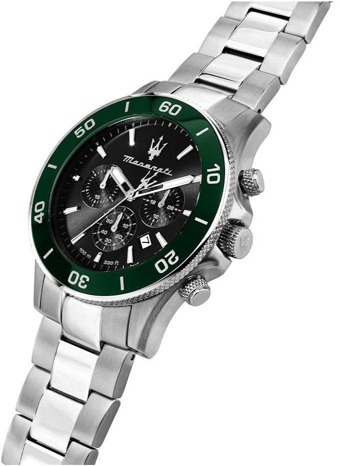 Maserati Maserati R8873600008 Lifestyle Chronograph Date Small Seconds Analog Dial Color Black Watches for Men  - Image 4
